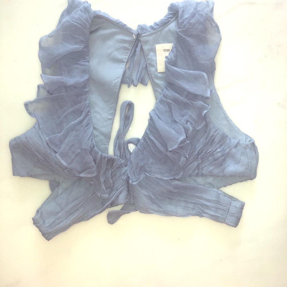 The Jetset Diaries Prima Crop Top, Blue Lagoon.